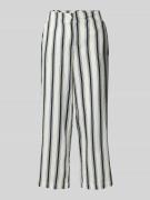 Christian Berg Woman Straight Fit Leinenhose in verkürzter Passform in...