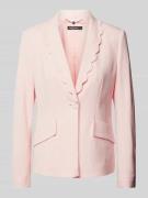 Marc Cain Blazer mit Pattentaschen in Apricot, Größe 34