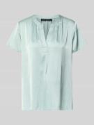 Betty Barclay Blusenshirt aus Satin mit V-Ausschnitt in Mint, Größe 38