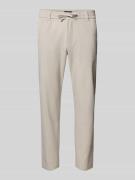 BOSS Orange Tapered Chino mit Tunnelzug in Sand, Größe 30/32