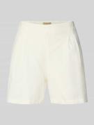 JJXX Shorts mit elastischem Bund Modell 'ALMIRA' in Offwhite, Größe L