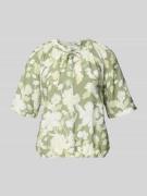 s.Oliver RED LABEL Relaxed Fit Blusenshirt aus Viskose-Mix in Khaki, G...