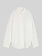 Tom Tailor Denim Regular Fit Langarmbluse aus Baumwoll-Mix in Offwhite...