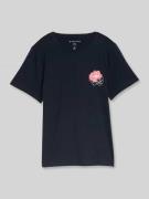 Tom Tailor Regular Fit T-Shirt aus reiner Baumwolle mit Motiv-Print in...