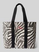HUGO Shopper aus reiner Baumwolle Modell 'BECKY ZE_TOTE' in Black, Grö...