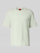 HUGO Regular Fit T-Shirt aus reiner Baumwolle Modell 'DARRO' in Mint, ...