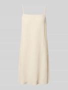 Pieces Ausgestelltes Minikleid aus Viskose-Leinen-Mix Modell 'PIA' in ...