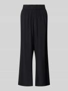 s.Oliver RED LABEL Loose Fit Culotte aus Viskose-Mix in Black, Größe 3...