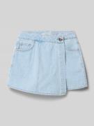 Garcia Skort im 5-Pocket-Design mit Knopfverschluss in Hellblau, Größe...