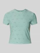 Only Relaxed Fit T-Shirt mit Ausbrenner-Effekt Model 'SMILLA' in Schil...