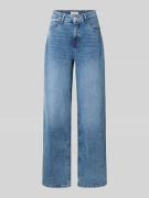 OPUS Wide Leg Jeans mit Eingrifftaschen Modell 'Miva coastal' in Hellb...