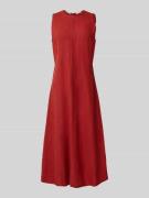 Marc O'Polo Shaped Fit Freizeitkleid aus reinem Leinen in Rot, Größe 3...