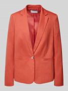 Jake*s Collection Slim Fit Blazer aus Baumwoll-Leinen-Mix mit Viskose-...
