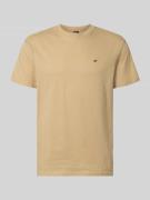 Tommy Jeans Regular Fit T-Shirt aus reiner Baumwolle in Beige, Größe L