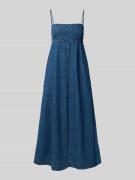 Tommy Jeans Maxi Freizeitkleid aus reiner Baumwolle in Blau, Größe L