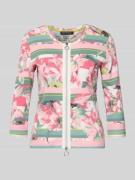 Betty Barclay Bluse mit Zweiwege-Reißverschluss in Rose, Größe 40