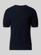BOSS Regular Fit Strick-Shirt aus reiner Baumwolle Modell 'H-NILTON' i...