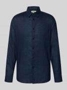 Drykorn Slim Fit Freizeithemd aus Leinen-Baumwoll-Mix Modell 'RAMIS' i...