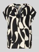 Soyaconcept Regular Fit Bluse aus Viskose mit V-Ausschnitt Modell 'CHA...