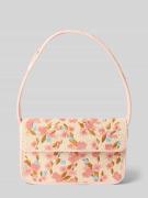 Staud Handtasche mit Pailletten Modell 'TOMMY' in Beige, Größe 1