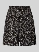 Vero Moda Loose Fit Shorts aus reiner Viskose Modell 'EASY JOY' in Bla...