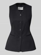 Ivy Oak Weste mit V-Ausschnitt Modell 'JUNIPER ROSE' in Marine, Größe ...