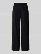JJXX Wide Fit Stoffhose mit elastischem Bund Modell 'Poppy' in Black, ...