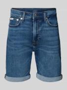 Calvin Klein Jeans Slim Fit Jeansshorts aus Baumwoll-Mix Modell 'HAMPT...
