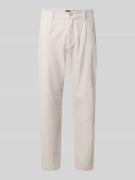 BOSS Orange Tapered Fit Chino aus Baumwoll-Mix Modell 'CHINO PLEATED' ...