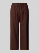 FREE/QUENT Wide Leg Pants mit elastischem Bund Modell 'Lava' in Dunkel...