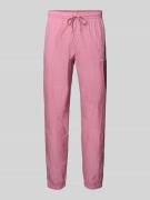 SERGIO TACCHINI Straight Fit Stoffhose mit Logo-Stitching Modell 'Nayl...