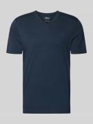 s.Oliver RED LABEL Regular Fit T-Shirt aus reiner Baumwolle in Marine,...