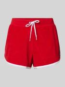 Polo Ralph Lauren Regular Fit Sweatshorts aus Baumwoll-Mix in Rot, Grö...