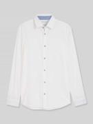 Tom Tailor Regular Fit Freizeithemd aus Leinen-Baumwolle-Mix in Weiss,...