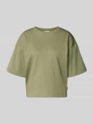s.Oliver RED LABEL Oversized T-Shirt aus reiner Baumwolle in Khaki, Gr...