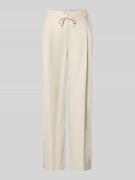 OPUS Hose aus Baumwoll-Leinen-Mix Modell 'Meeri costal' in Sand, Größe...
