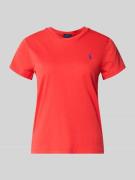 Polo Ralph Lauren Regular Fit T-Shirt aus reiner Baumwolle in Rot, Grö...