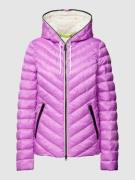 Fuchs Schmitt Steppjacke in schimmerndem Design in Lila, Größe 40