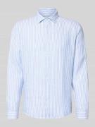 SEIDENSTICKER REGULAR FIT Regular Fit Business-Hemd aus Leinen mit Ken...