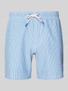 Shiwi Badehose mit Label-Detail Modell 'Pete' in Blau, Größe L