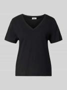 s.Oliver RED LABEL Relaxed Fit T-Shirt aus reiner Baumwolle in Black, ...
