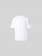 Closed Regular Fit T-Shirt aus reiner Baumwolle in Weiss, Größe L