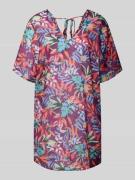 VENICE BEACH Tunika im Allover-Look Modell 'Cadu' in Lila, Größe 38