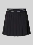 Guess Activewear Faltenrock mit elastischem Bund Modell 'SELENE' in Bl...