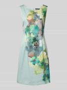 Betty Barclay Minikleid im Allover-Look mit Rundhalsausschnitt in Grue...