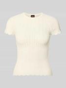 BOSS Orange Slim Fit Strickpullover aus Viskose-Mix Modell 'FICE' in O...