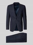 BOSS Slim Fit Anzug mit Schurwoll-Anteil Modell 'HUGE' in Marine, Größ...