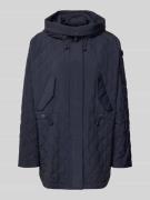 Peuterey Relaxed Fit Jacke in Stepp-Optik Modell 'Texel' in Marine, Gr...