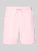 Shiwi Badehose mit Label-Patch Modell 'Mike' in Hellrosa, Größe L