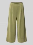 s.Oliver RED LABEL Regular Fit Culotte aus Modal-Mix in Khaki, Größe 3...